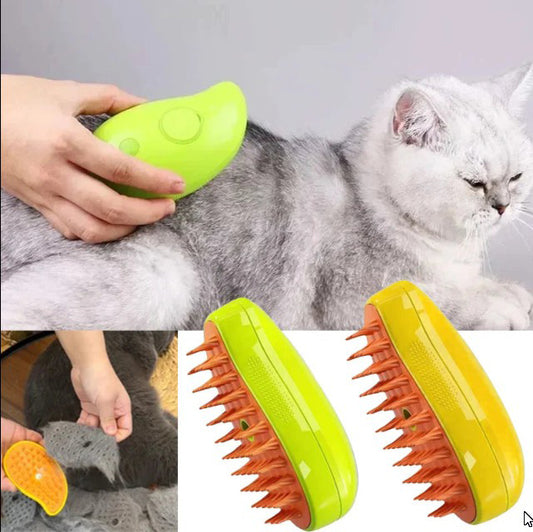 Brosse à Vapeur Électrique pour Chat