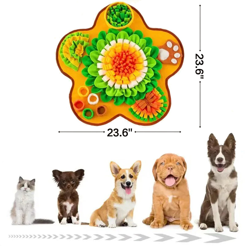 Tapis de recherche olfactive pour chiens