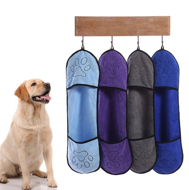 Serviette absorbante pour chiens  - Séchage rapide